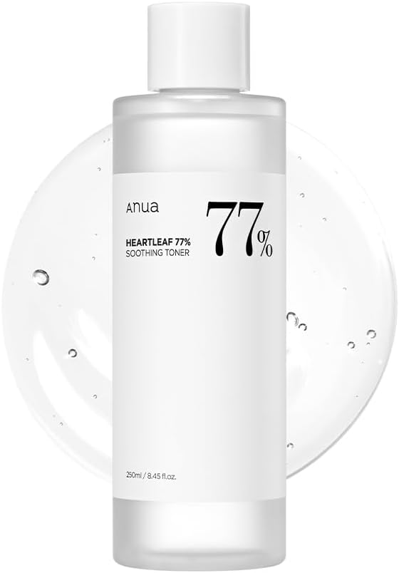 Anua Heartleaf 77 Soothing Toner - Calming Skin, Refreshing, Hydrating & Purifying - 250ml