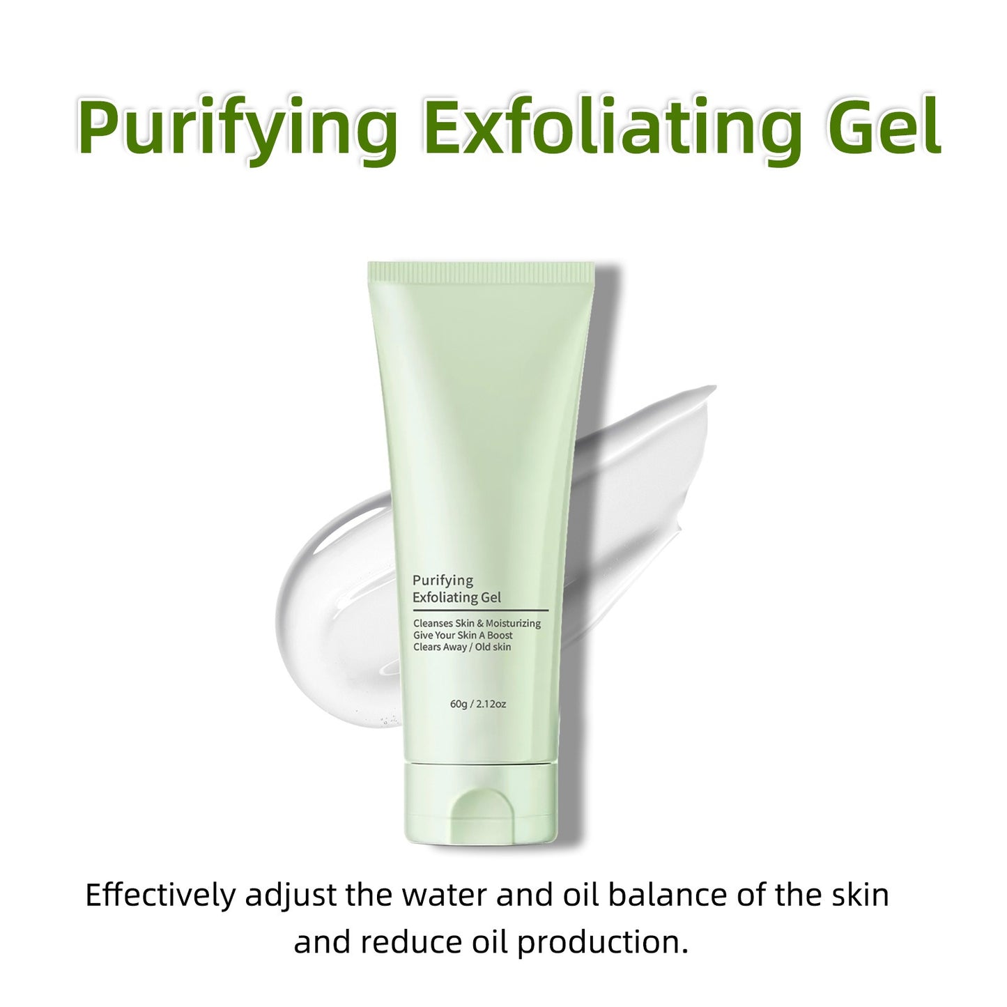 Purifying Exfoliating Gel - Face & Body Exfoliating & Cleansing Scrub