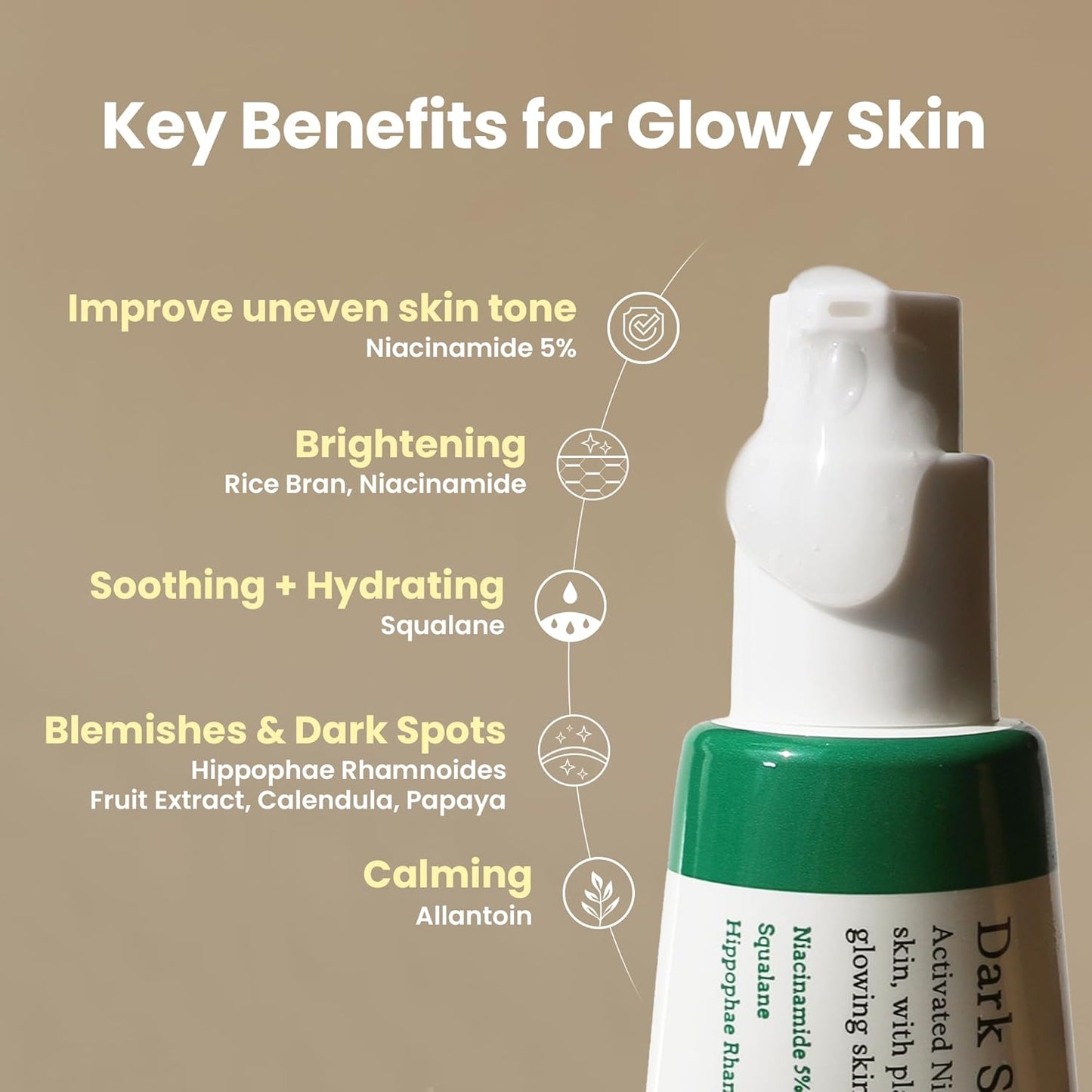 AXIS-Y Dark Spot Correcting Glow Serum - 5% Niacinamide Dark Spot Remover For Face