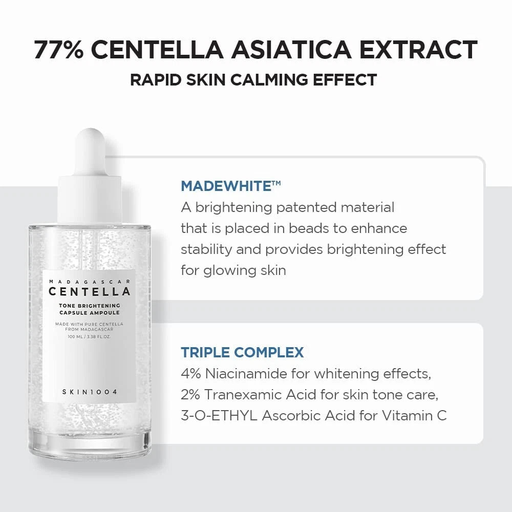 Centella TONE BRIGHTENING CAPSULE AMPOULE - Calming, Moisturizing & Brightening