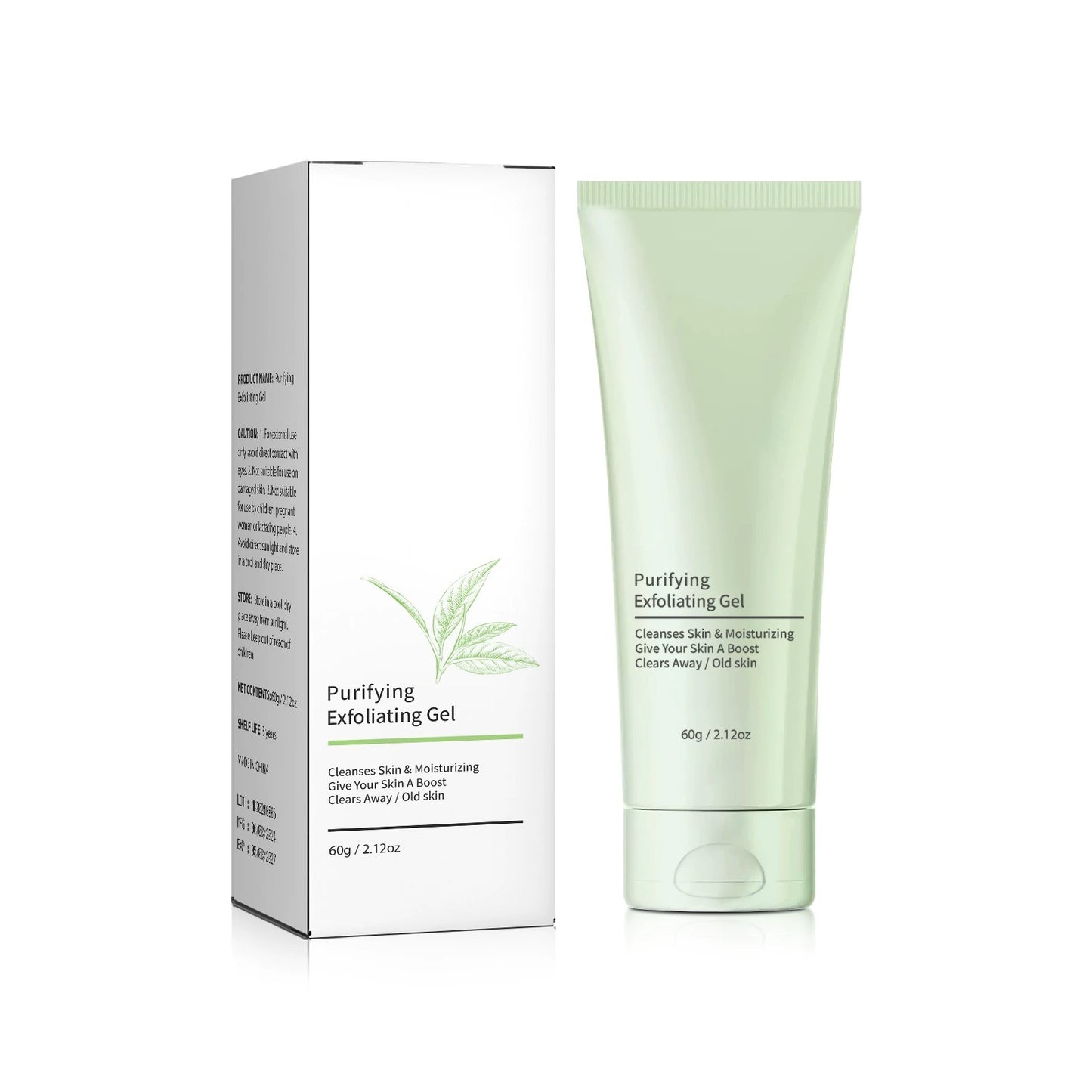 Purifying Exfoliating Gel - Face & Body Exfoliating & Cleansing Scrub