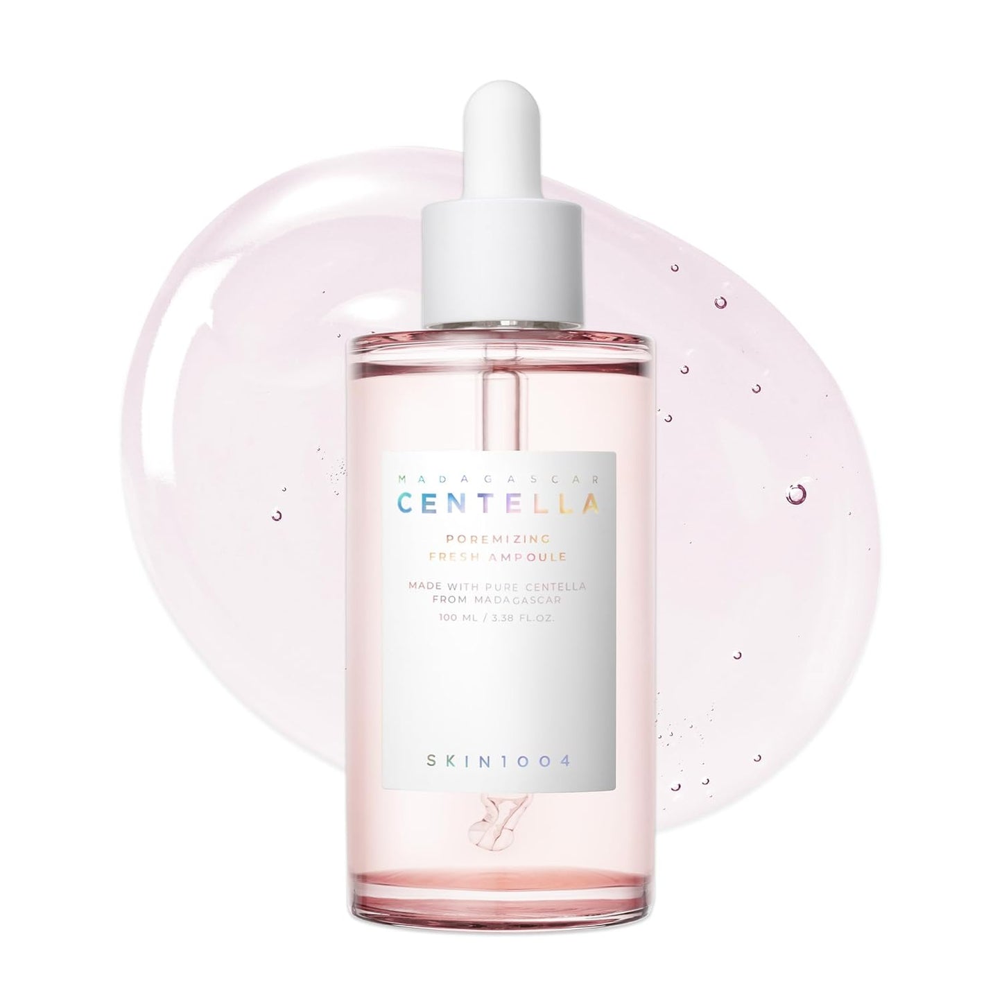 Centella Poremizing Fresh Ampoule (100ml) - Tightens & Minimizes Enlarged Pores, Skin Tone Brightening, Calming  & Hydration Boost