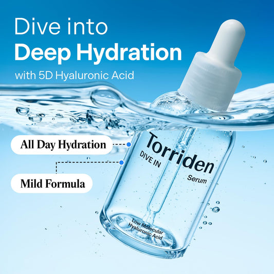 Torriden Dive IN Serum - Deep Hydration, Lightweight & Fast-Absorbing