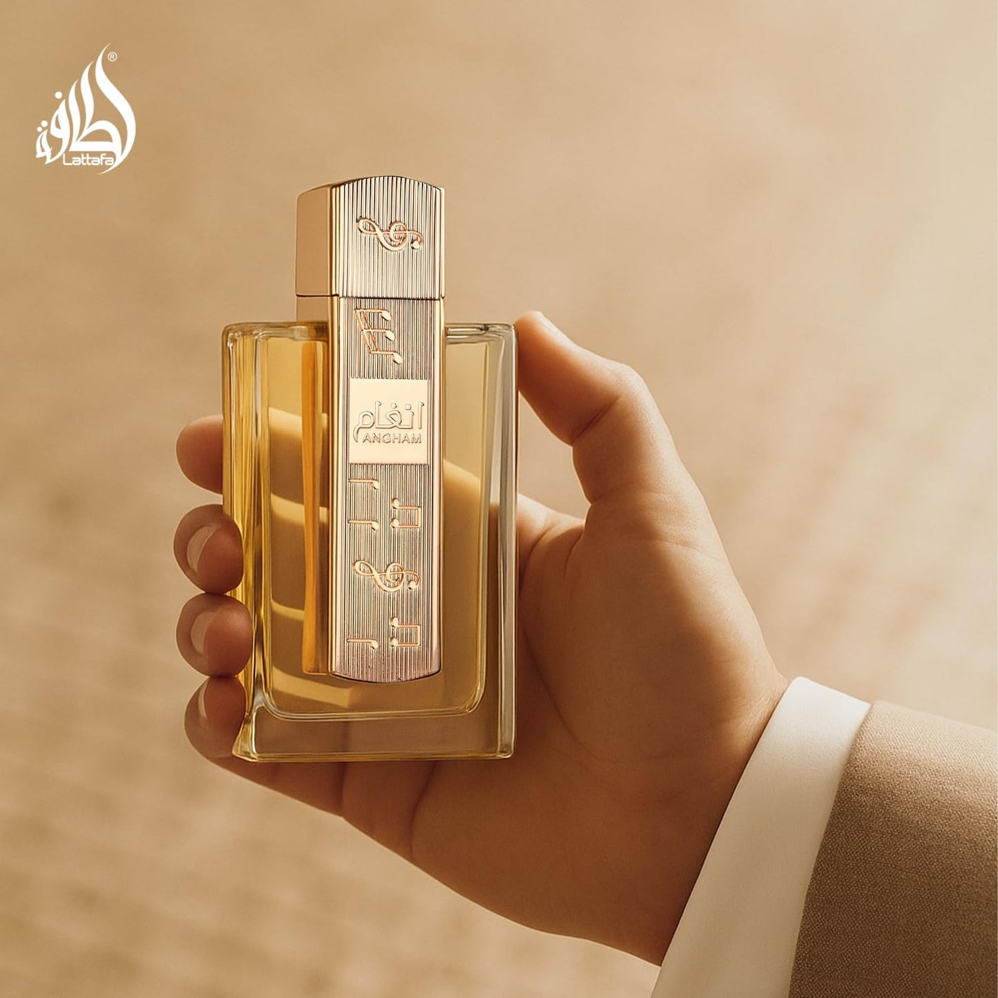 Lattafa Angham Perfume - Citrus, Lavender, Musk, Amber, Vanilla -Long-Lasting Fragrance for Unisex - 100 ml